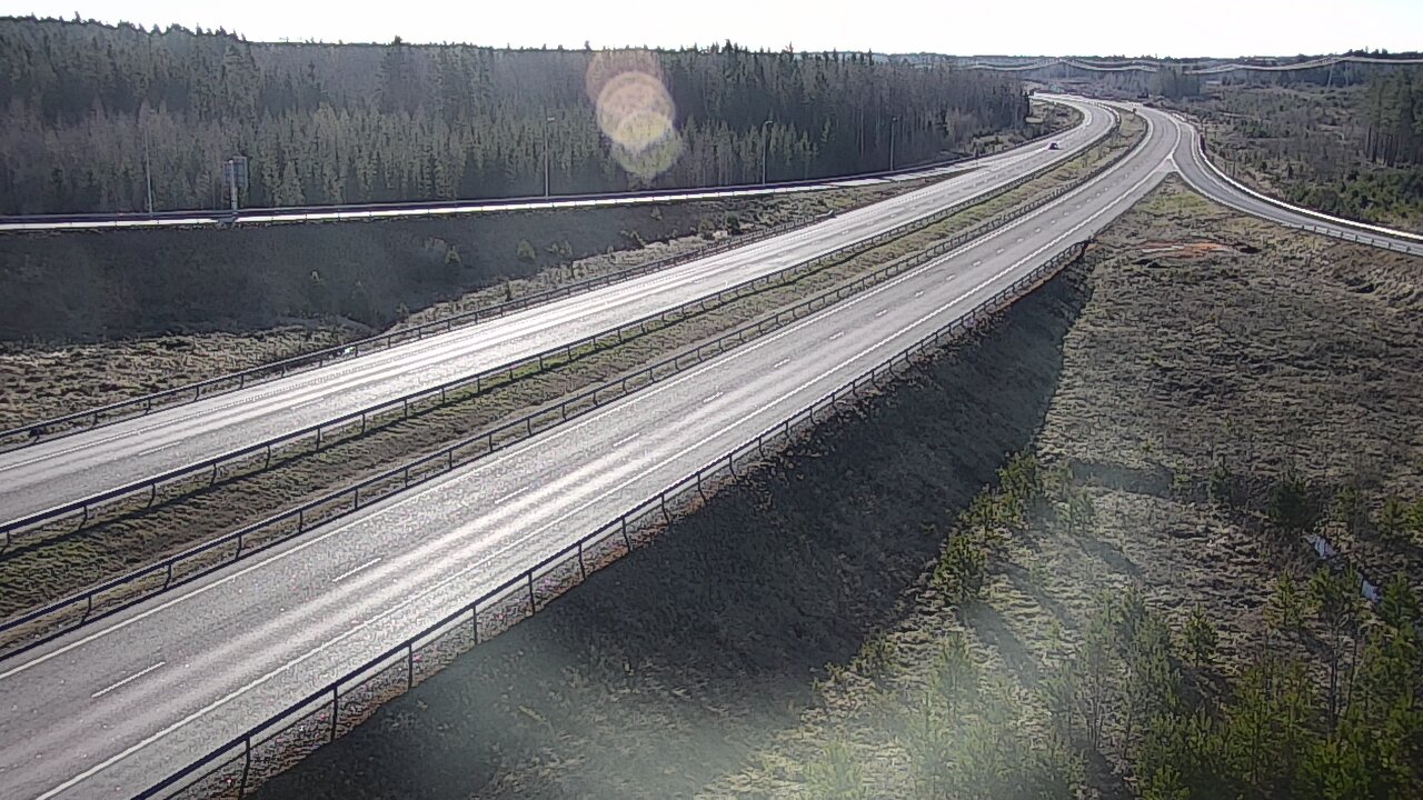 Weather Camera Image Väg 7 Fredrikshamn, Lelu, Hamina, Kymenlaakso