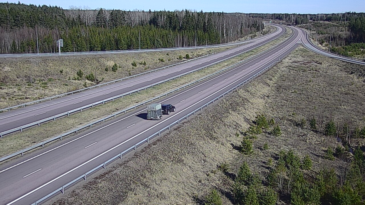 Weather Camera Image Väg 7 Fredrikshamn, Lelu, Hamina, Kymenlaakso