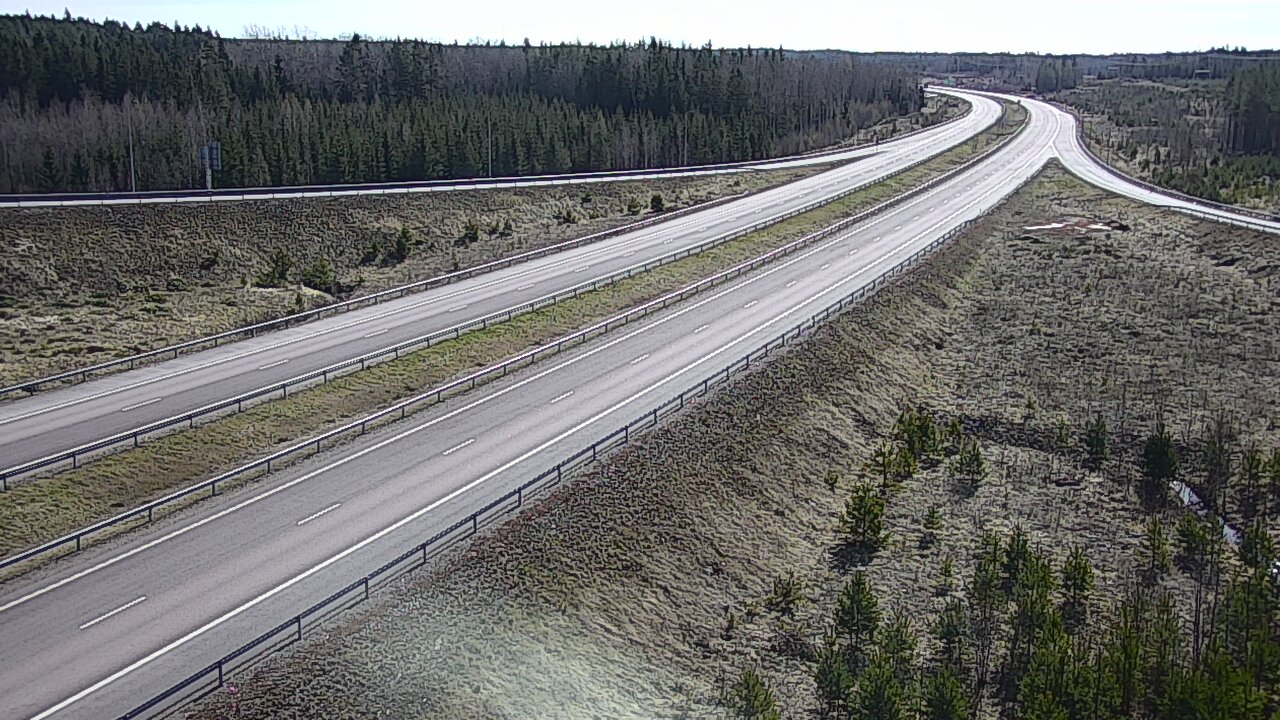 Weather Camera Image Väg 7 Fredrikshamn, Lelu, Hamina, Kymenlaakso