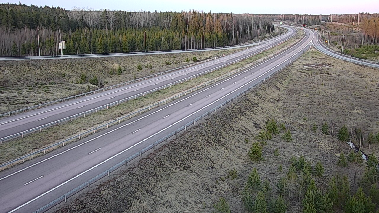 Weather Camera Image Väg 7 Fredrikshamn, Lelu, Hamina, Kymenlaakso
