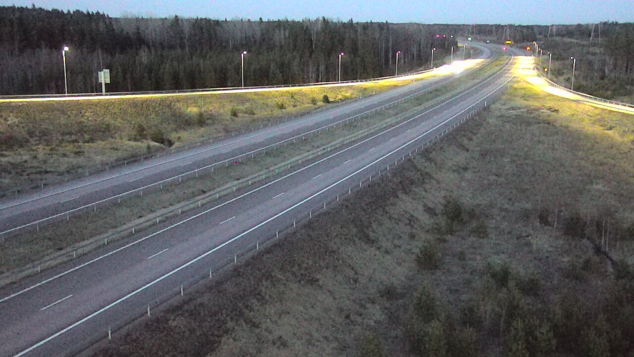 Weather Camera Image Väg 7 Fredrikshamn, Lelu, Hamina, Kymenlaakso