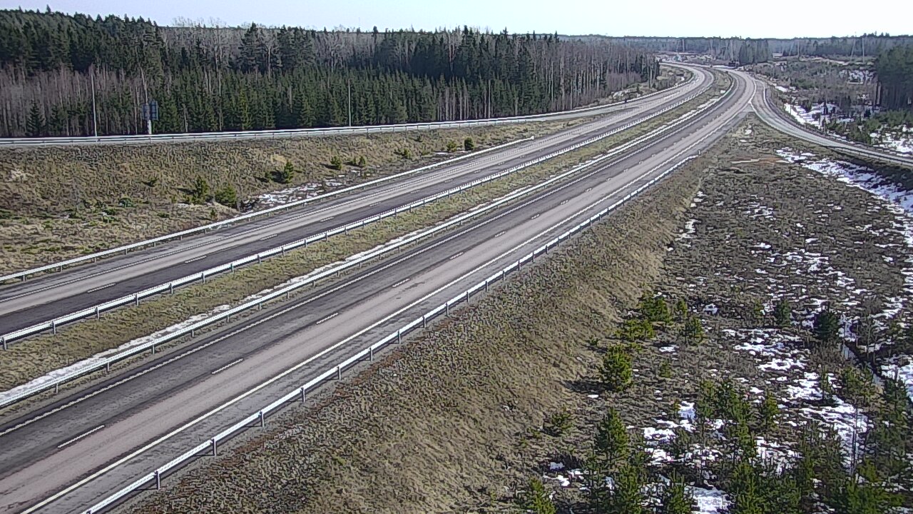 Weather Camera Image Väg 7 Fredrikshamn, Lelu, Hamina, Kymenlaakso