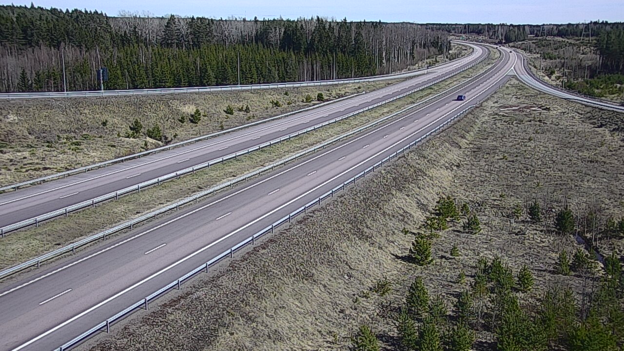 Weather Camera Image Väg 7 Fredrikshamn, Lelu, Hamina, Kymenlaakso