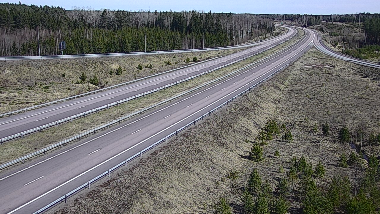 Weather Camera Image Väg 7 Fredrikshamn, Lelu, Hamina, Kymenlaakso