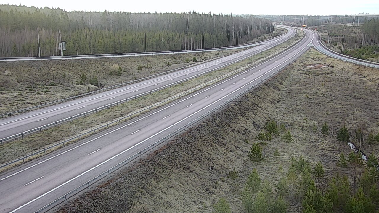 Weather Camera Image Väg 7 Fredrikshamn, Lelu, Hamina, Kymenlaakso