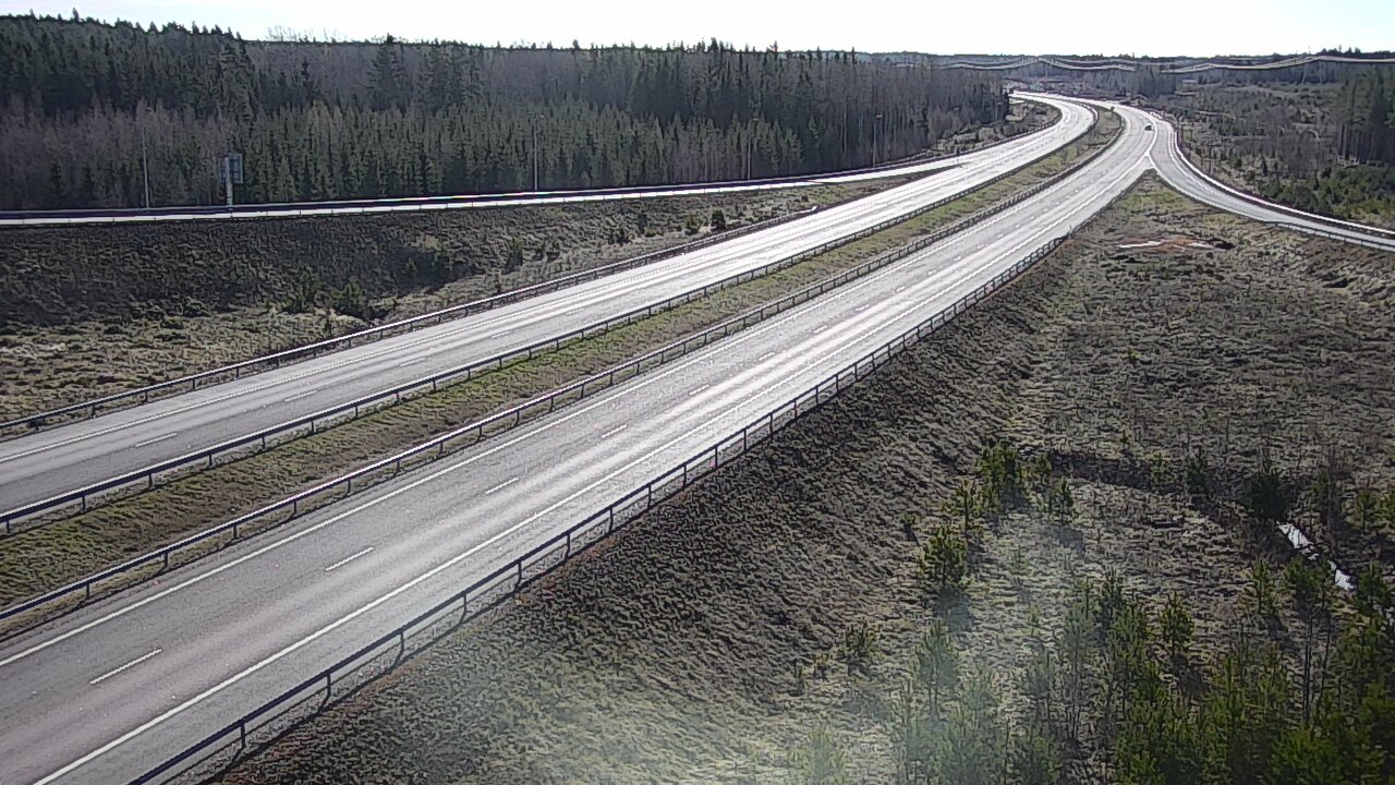 Weather Camera Image Väg 7 Fredrikshamn, Lelu, Hamina, Kymenlaakso