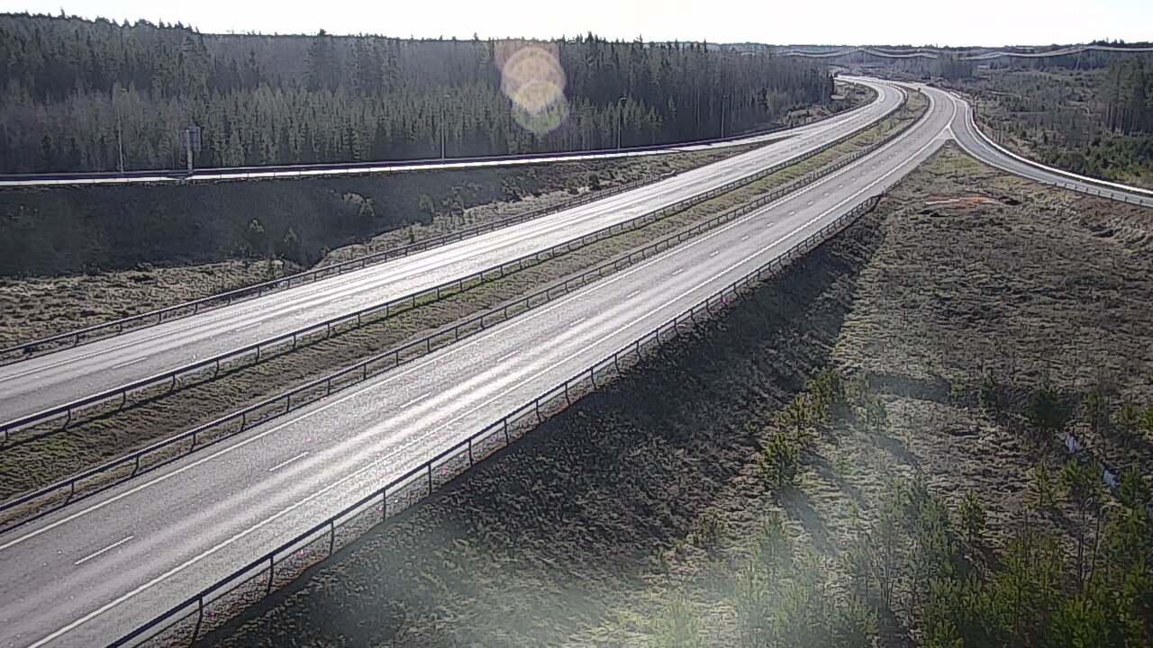 Weather Camera Image Väg 7 Fredrikshamn, Lelu, Hamina, Kymenlaakso