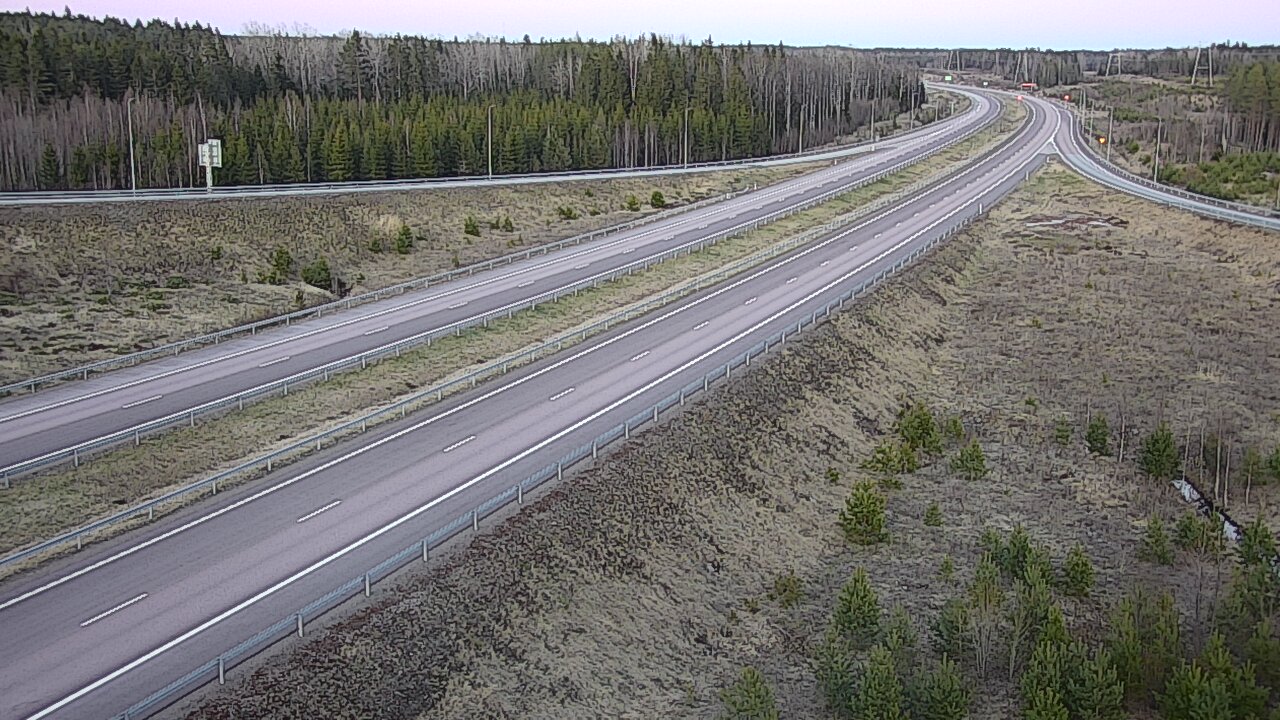Weather Camera Image Väg 7 Fredrikshamn, Lelu, Hamina, Kymenlaakso