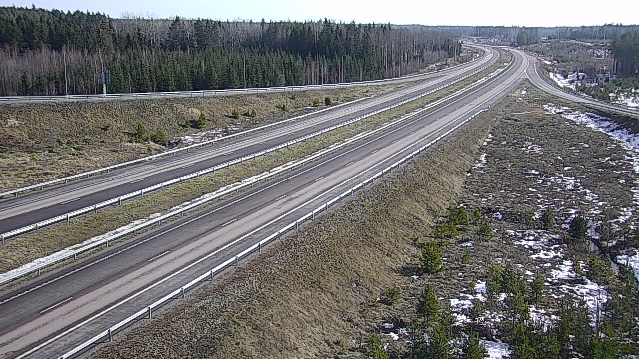Weather Camera Image Väg 7 Fredrikshamn, Lelu, Hamina, Kymenlaakso