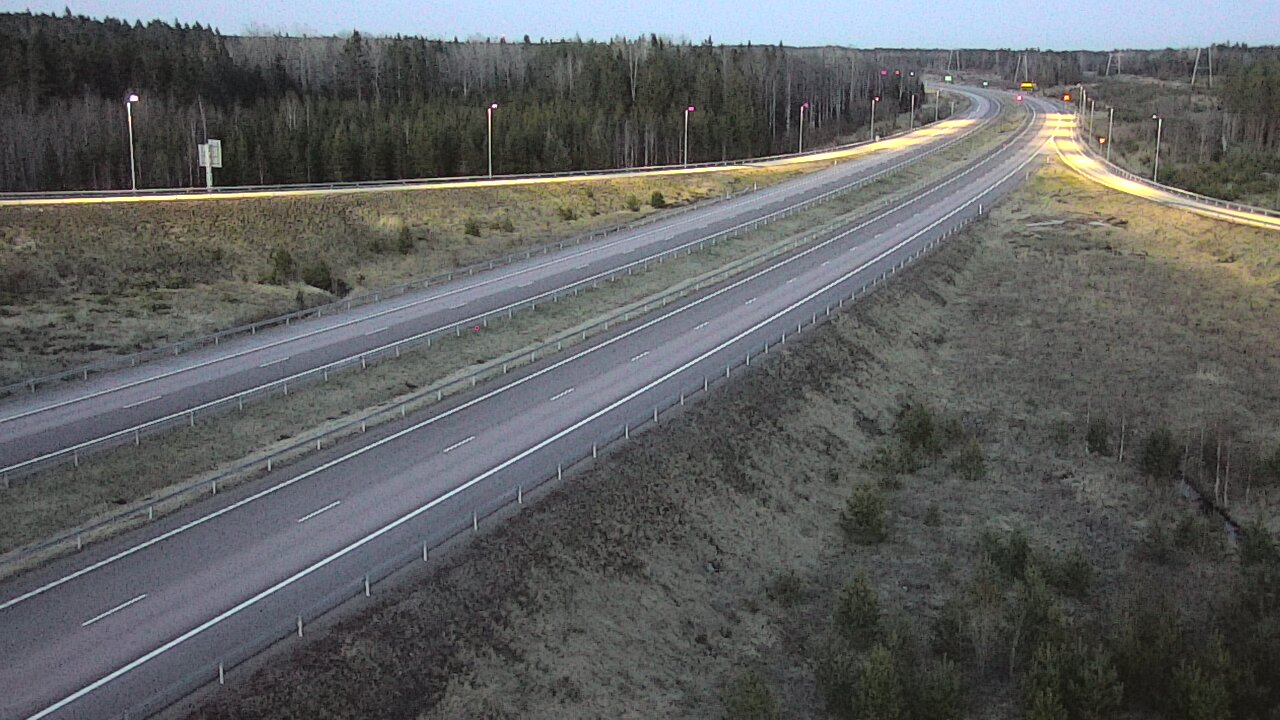 Weather Camera Image Väg 7 Fredrikshamn, Lelu, Hamina, Kymenlaakso