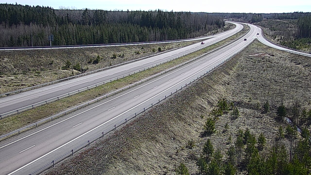 Weather Camera Image Väg 7 Fredrikshamn, Lelu, Hamina, Kymenlaakso