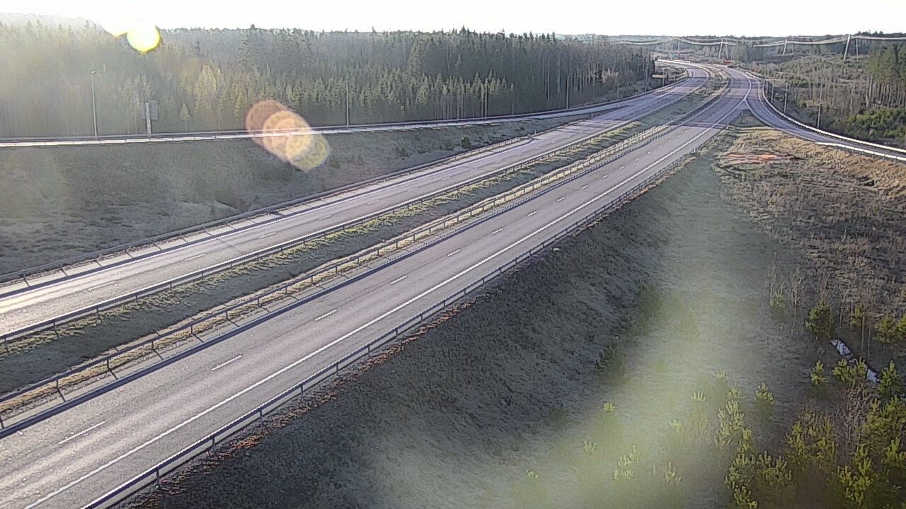Weather Camera Image Väg 7 Fredrikshamn, Lelu, Hamina, Kymenlaakso
