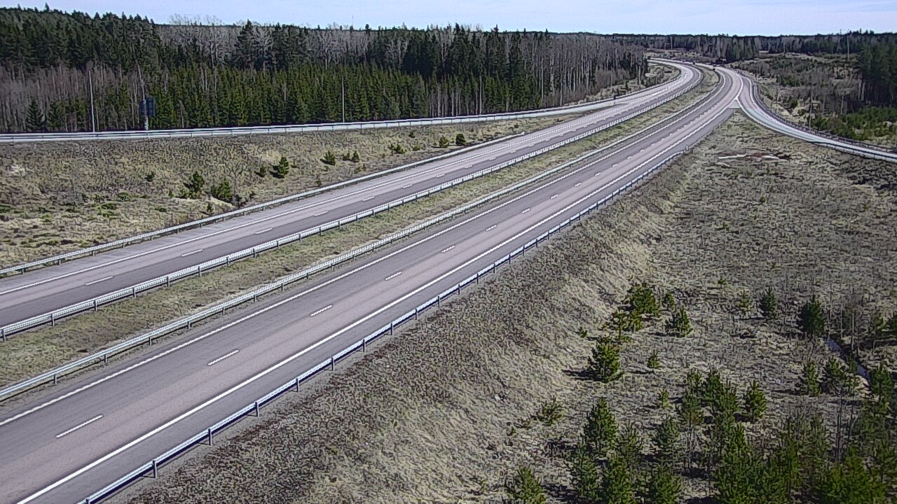 Weather Camera Image Väg 7 Fredrikshamn, Lelu, Hamina, Kymenlaakso