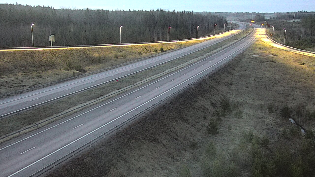 Weather Camera Image Väg 7 Fredrikshamn, Lelu, Hamina, Kymenlaakso