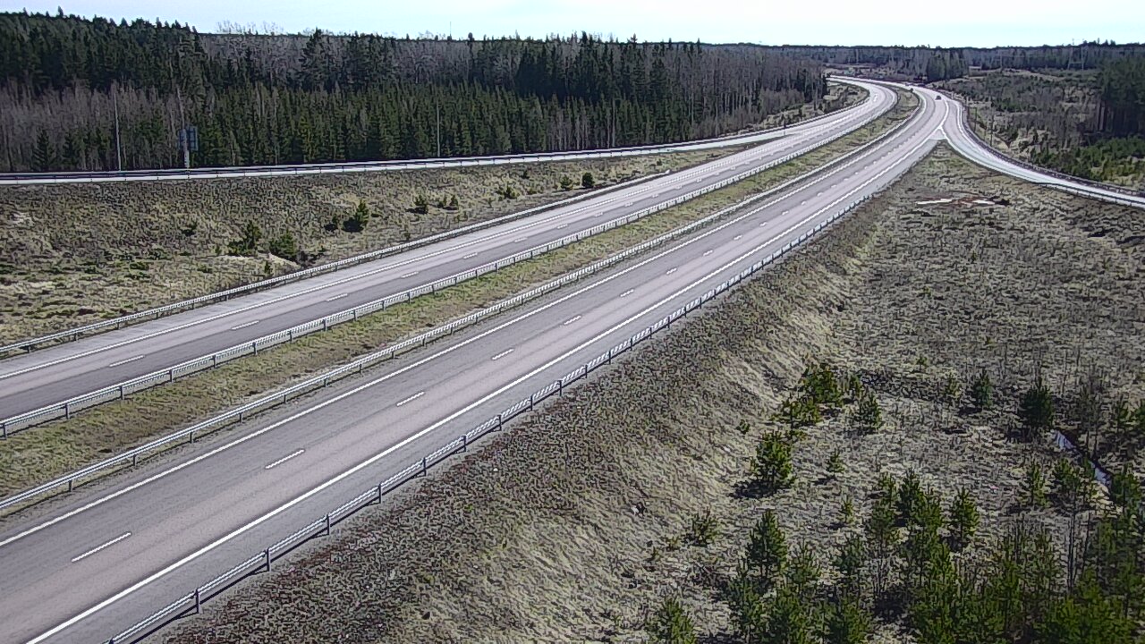 Weather Camera Image Väg 7 Fredrikshamn, Lelu, Hamina, Kymenlaakso