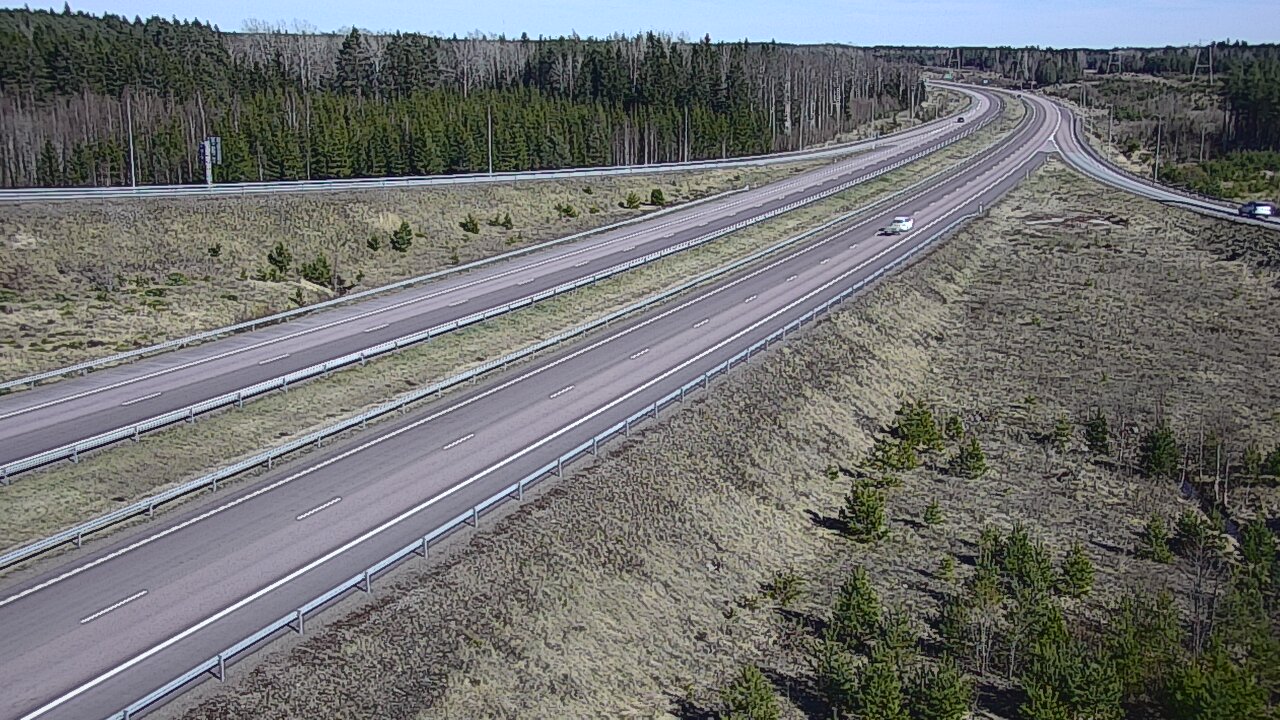 Weather Camera Image Väg 7 Fredrikshamn, Lelu, Hamina, Kymenlaakso
