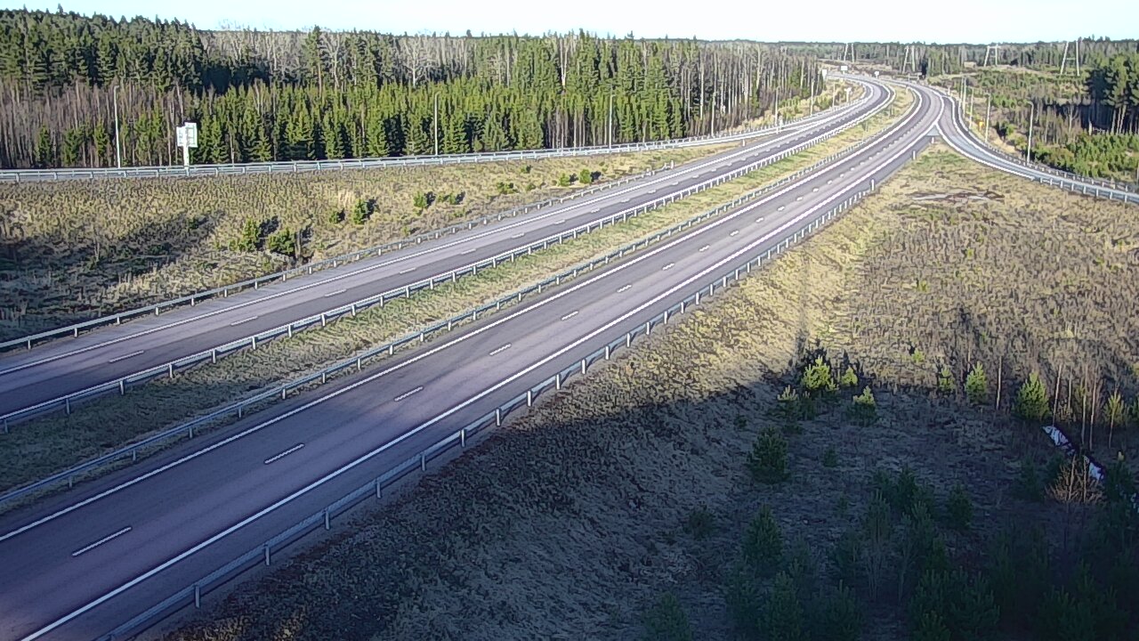 Weather Camera Image Väg 7 Fredrikshamn, Lelu, Hamina, Kymenlaakso