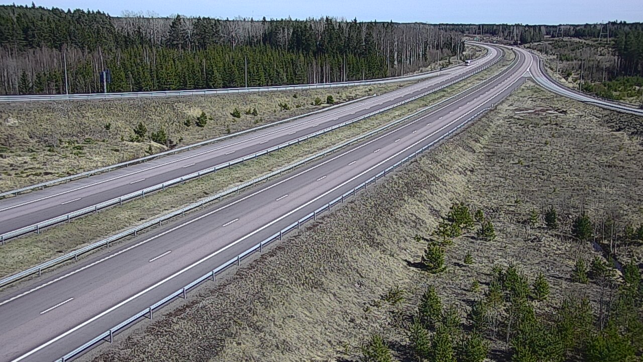 Weather Camera Image Väg 7 Fredrikshamn, Lelu, Hamina, Kymenlaakso