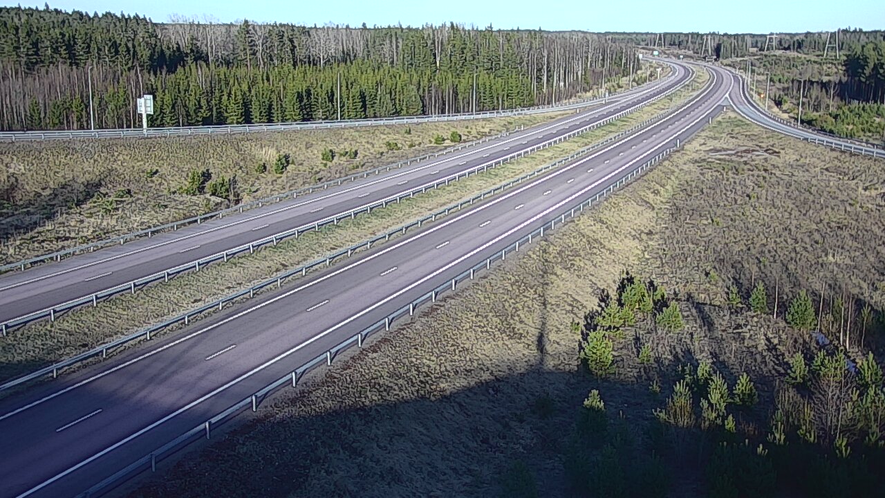 Weather Camera Image Väg 7 Fredrikshamn, Lelu, Hamina, Kymenlaakso
