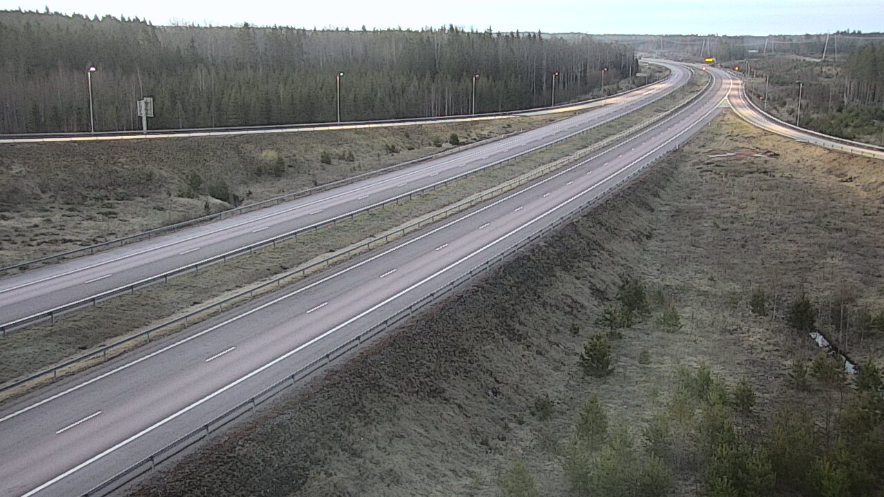 Weather Camera Image Väg 7 Fredrikshamn, Lelu, Hamina, Kymenlaakso
