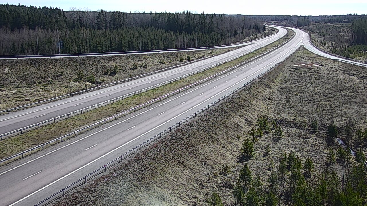 Weather Camera Image Väg 7 Fredrikshamn, Lelu, Hamina, Kymenlaakso