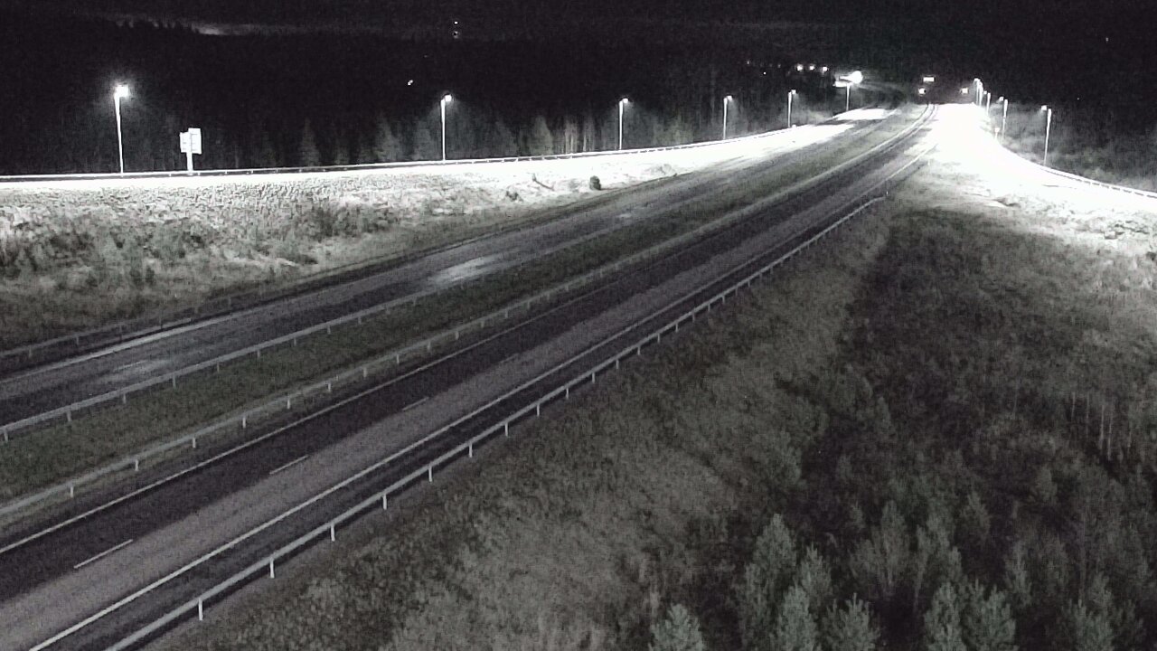 Weather Camera Image Väg 7 Fredrikshamn, Lelu, Hamina, Kymenlaakso