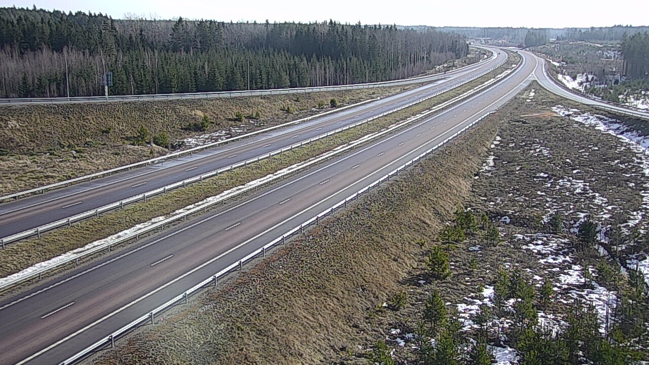Weather Camera Image Väg 7 Fredrikshamn, Lelu, Hamina, Kymenlaakso