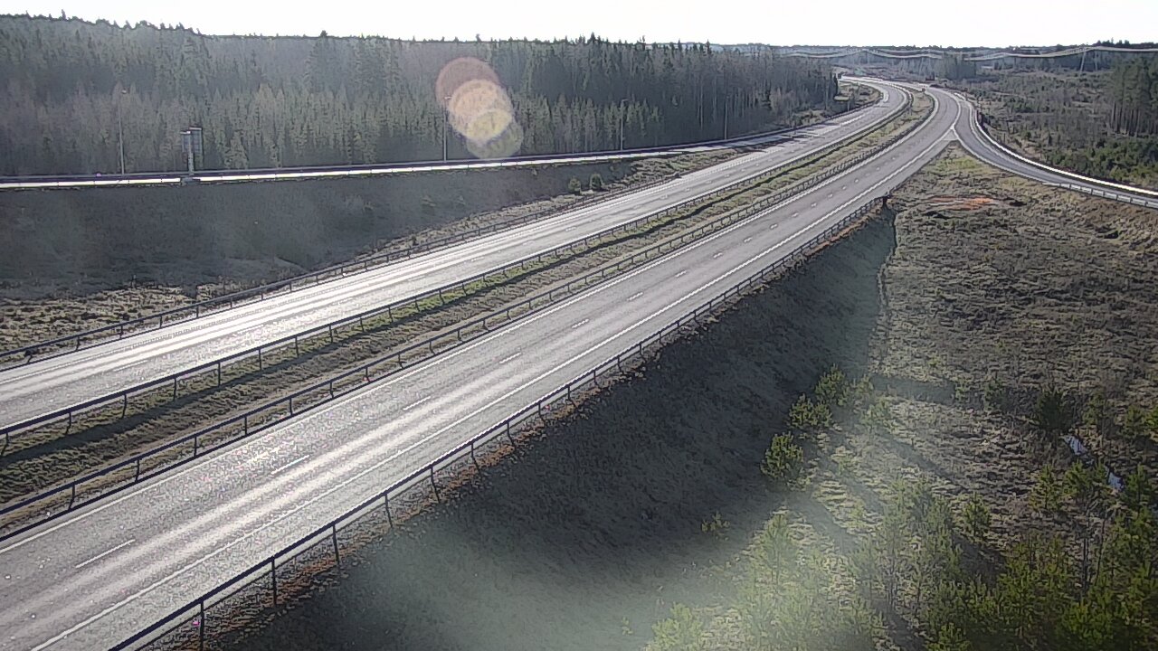Weather Camera Image Väg 7 Fredrikshamn, Lelu, Hamina, Kymenlaakso