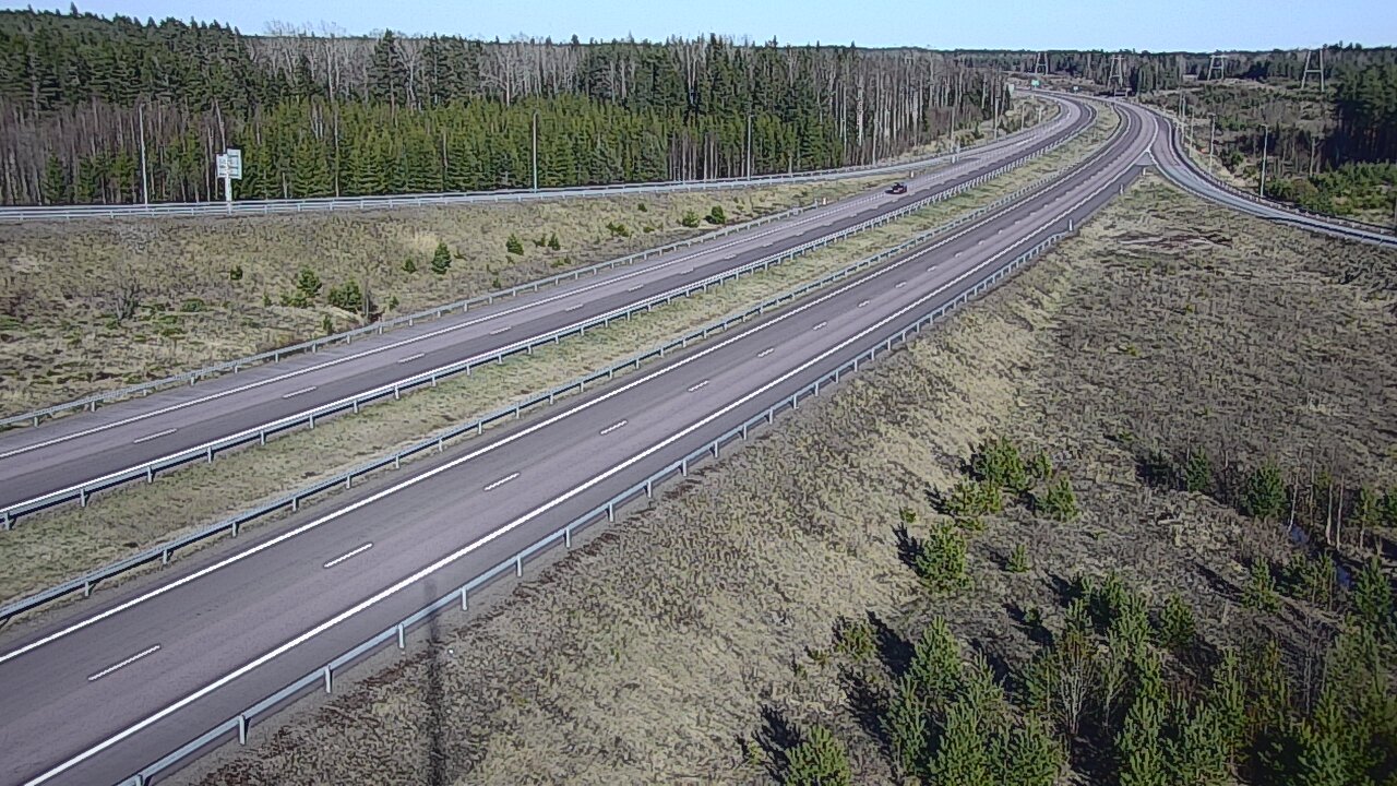 Weather Camera Image Väg 7 Fredrikshamn, Lelu, Hamina, Kymenlaakso
