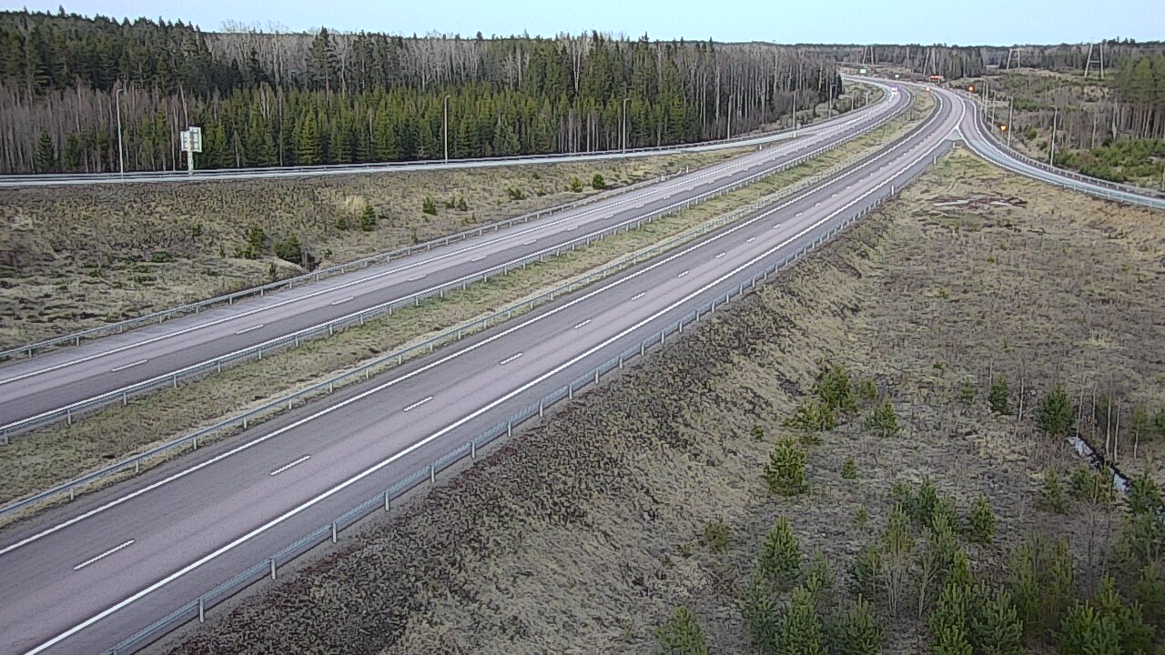 Weather Camera Image Väg 7 Fredrikshamn, Lelu, Hamina, Kymenlaakso
