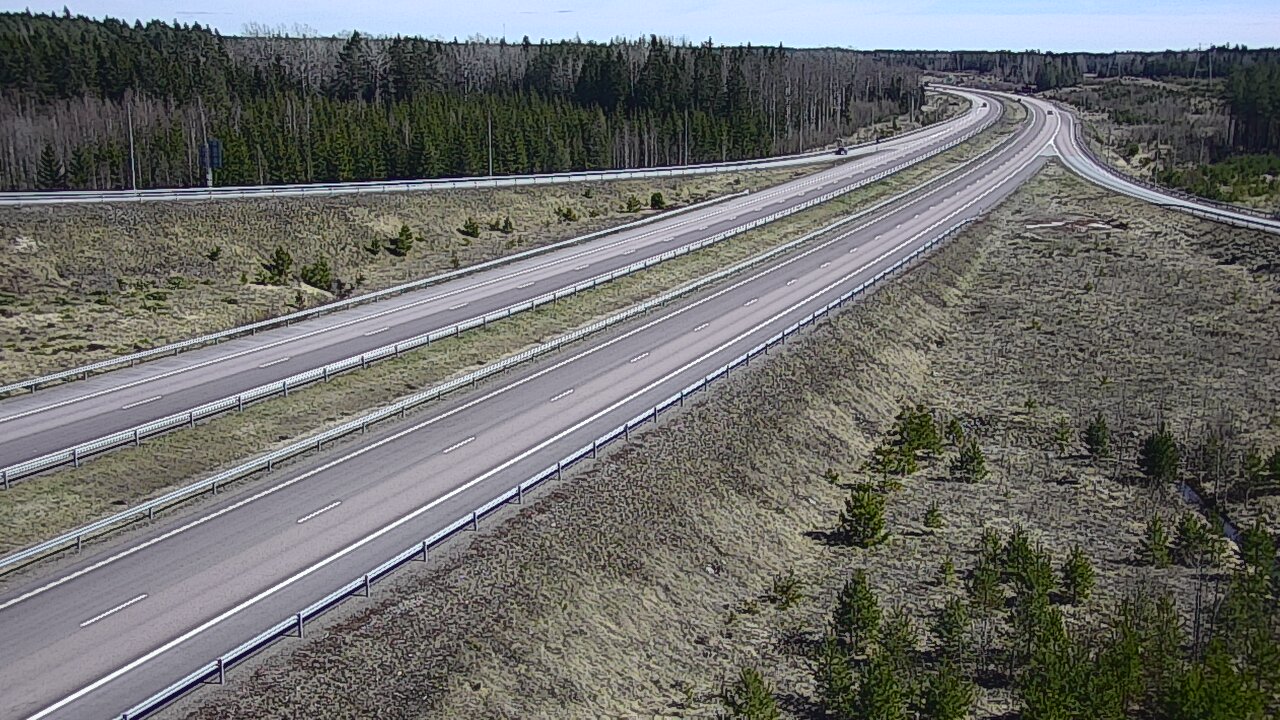 Weather Camera Image Väg 7 Fredrikshamn, Lelu, Hamina, Kymenlaakso