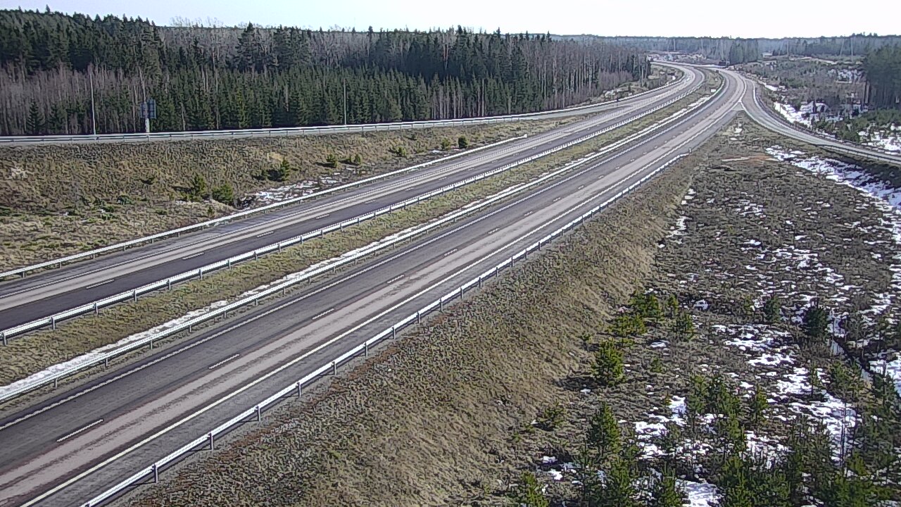 Weather Camera Image Väg 7 Fredrikshamn, Lelu, Hamina, Kymenlaakso