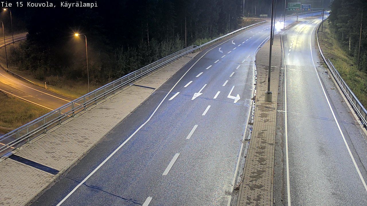 Kelikamerat Kuva Tie 15 Kouvola, Käyrälampi, Kouvola, Kymenlaakso