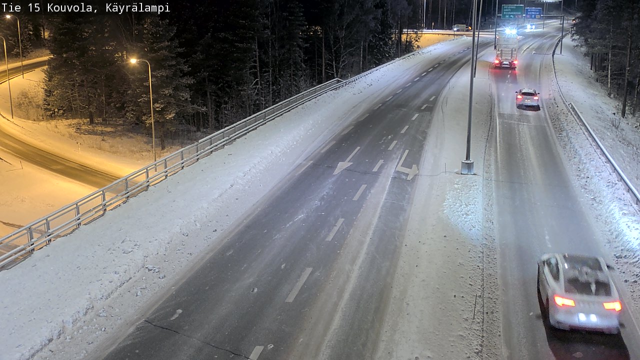 Kelikamerat Kuva Tie 15 Kouvola, Käyrälampi, Kouvola, Kymenlaakso