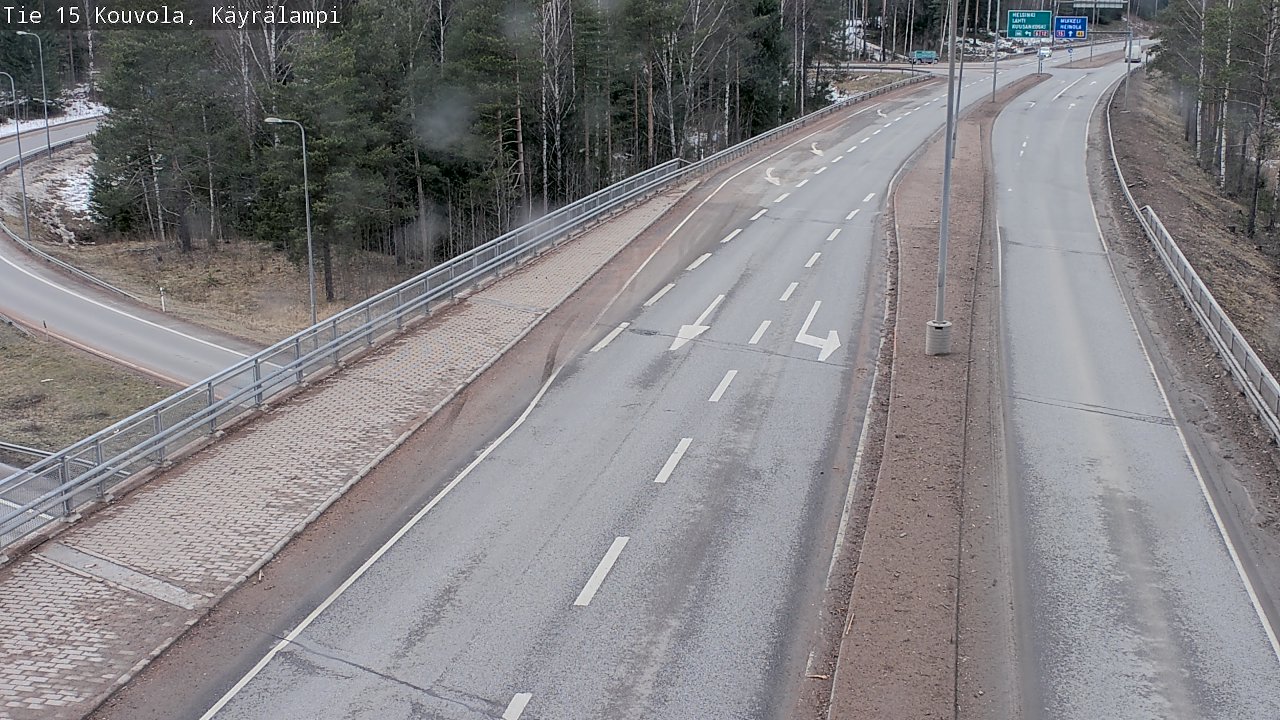 Kelikamerat Kuva Tie 15 Kouvola, Käyrälampi, Kouvola, Kymenlaakso