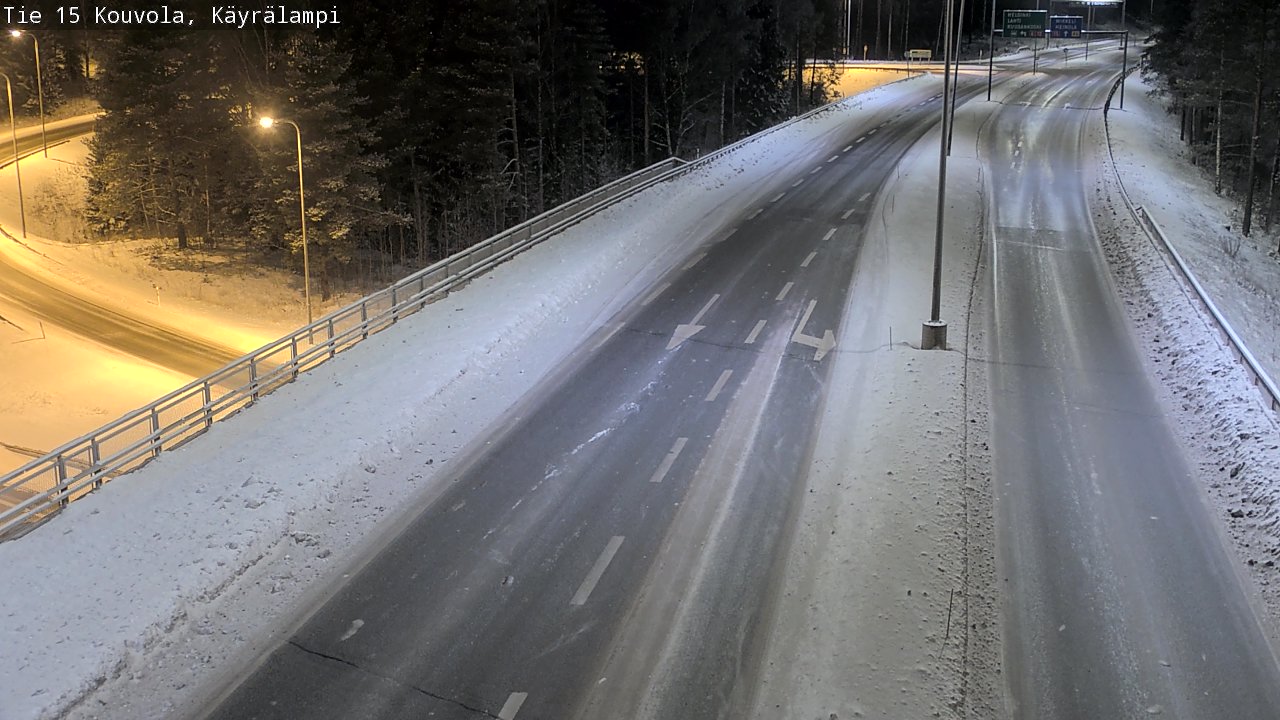 Kelikamerat Kuva Tie 15 Kouvola, Käyrälampi, Kouvola, Kymenlaakso