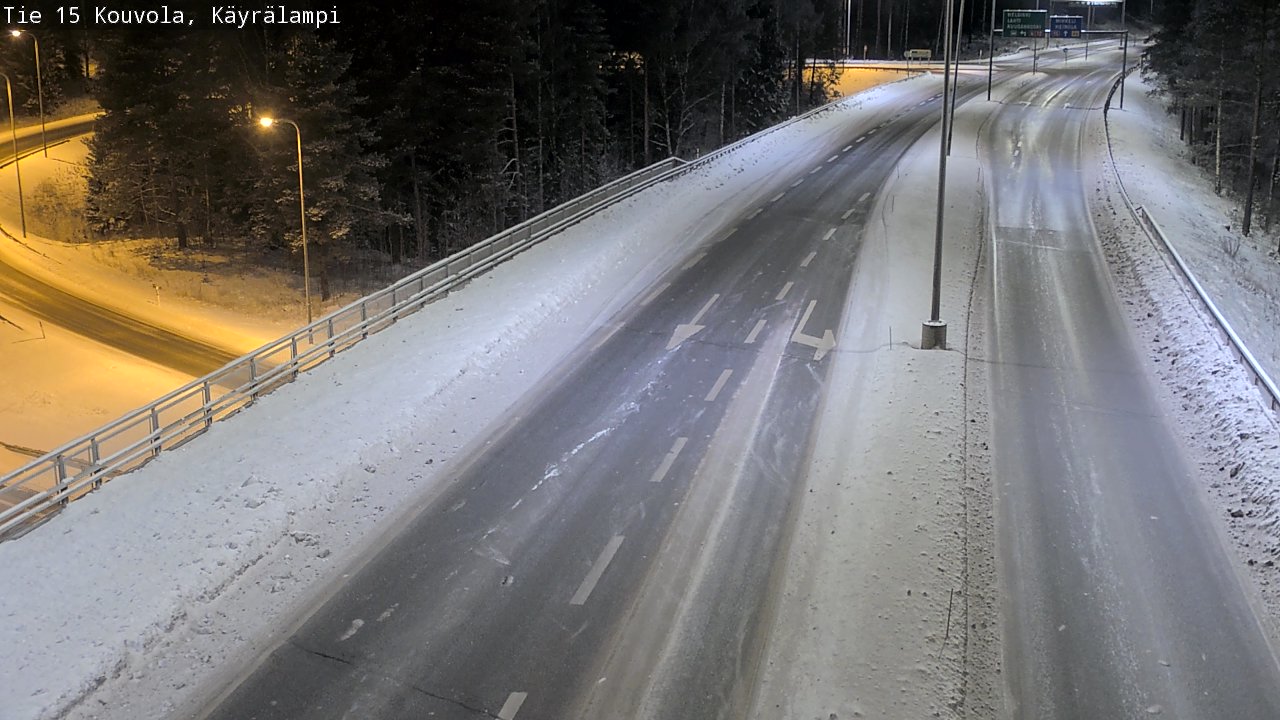 Kelikamerat Kuva Tie 15 Kouvola, Käyrälampi, Kouvola, Kymenlaakso