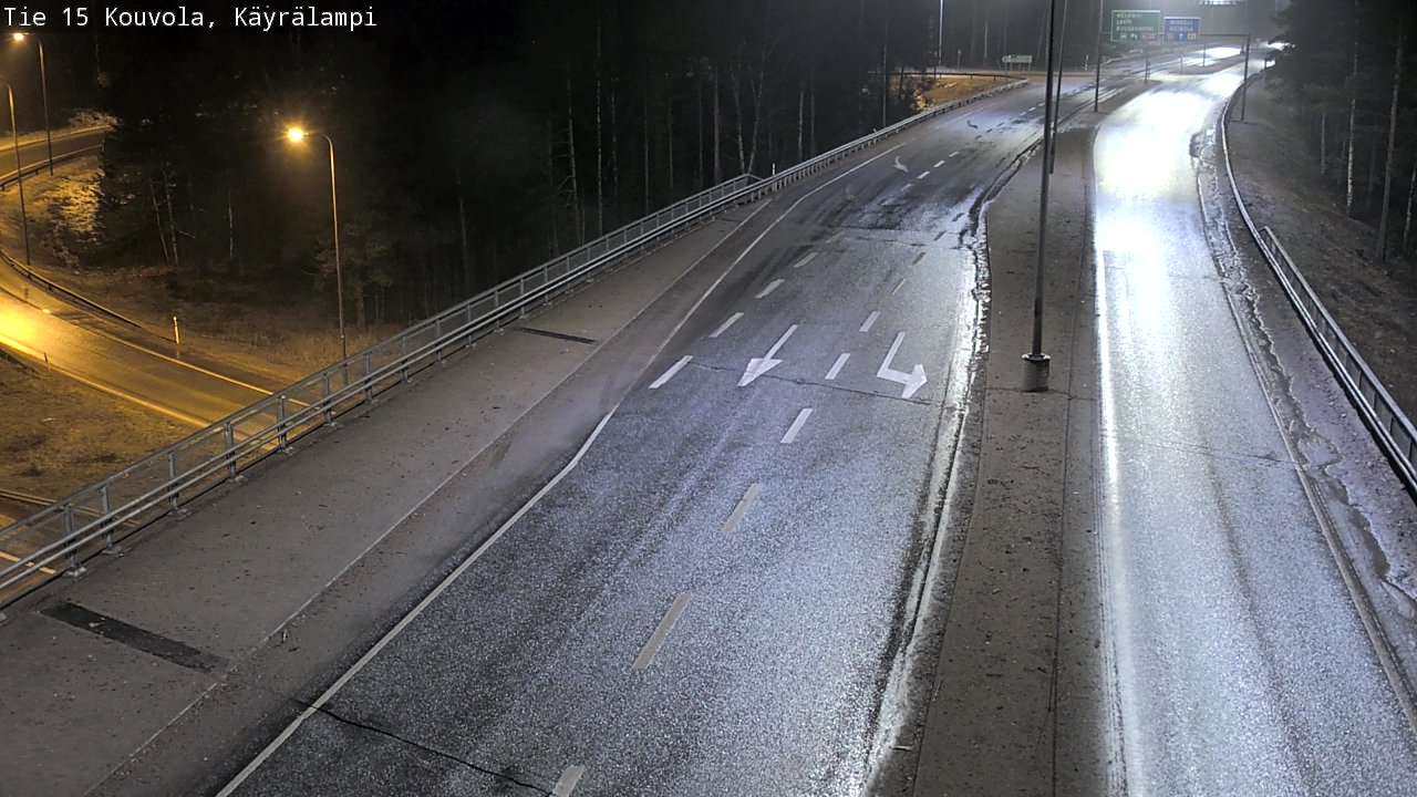 Kelikamerat Kuva Tie 15 Kouvola, Käyrälampi, Kouvola, Kymenlaakso