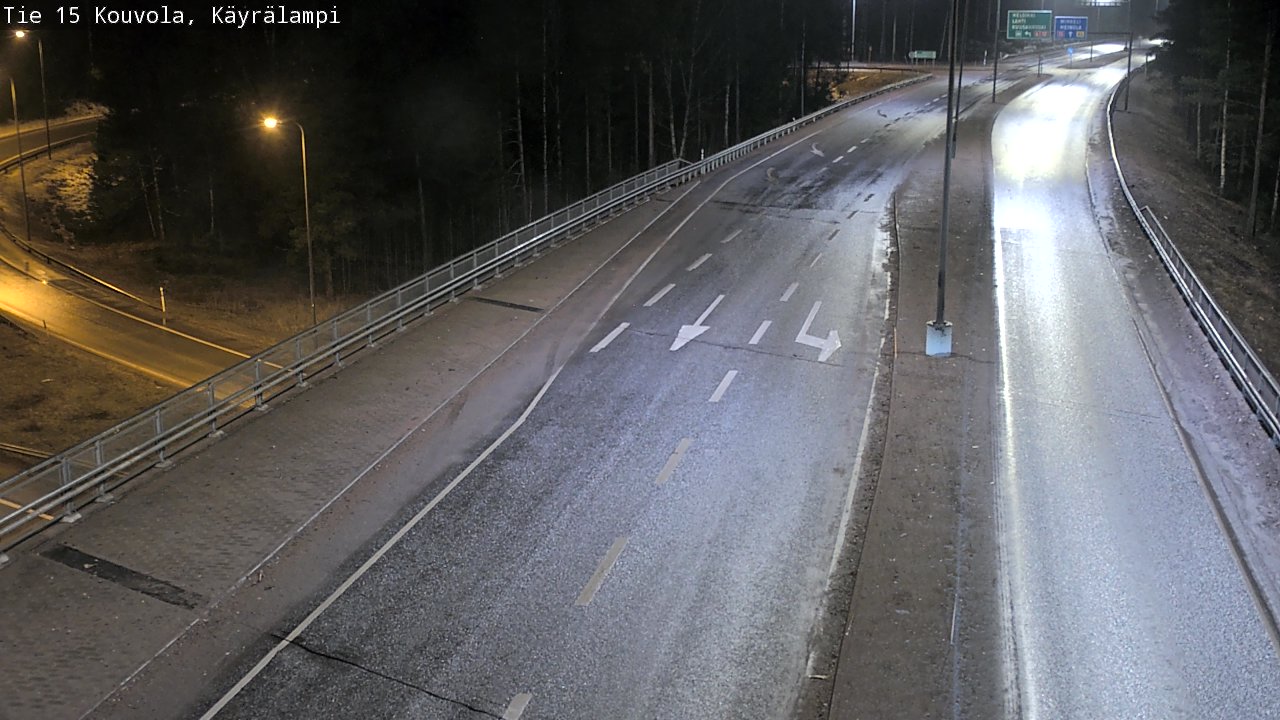 Kelikamerat Kuva Tie 15 Kouvola, Käyrälampi, Kouvola, Kymenlaakso