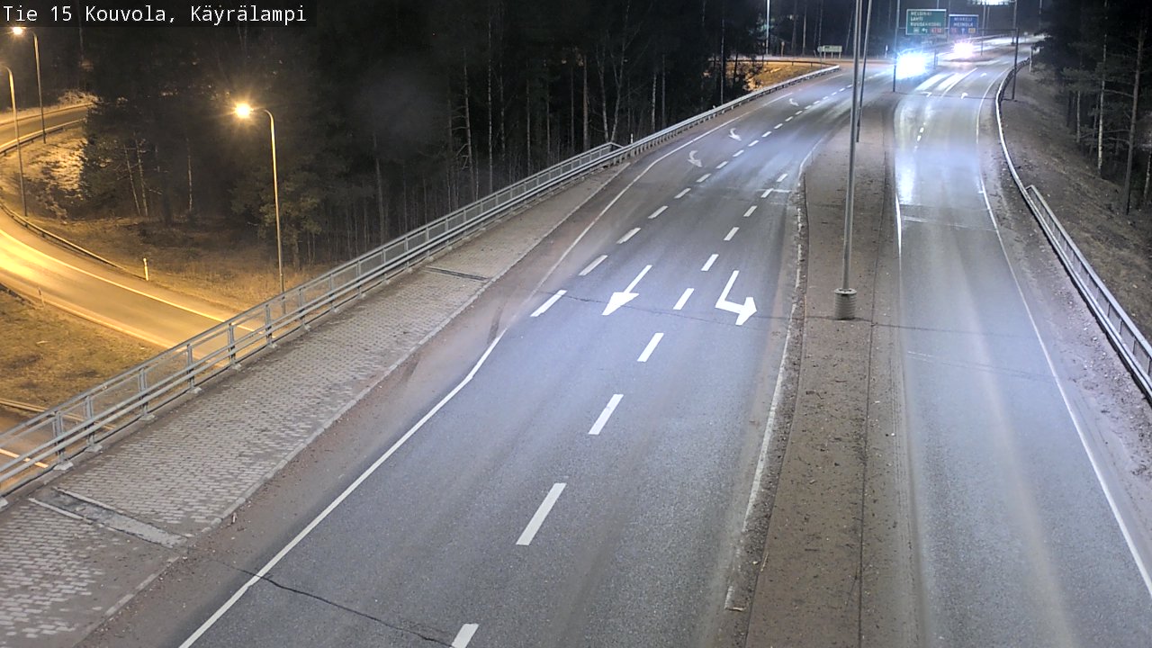 Kelikamerat Kuva Tie 15 Kouvola, Käyrälampi, Kouvola, Kymenlaakso