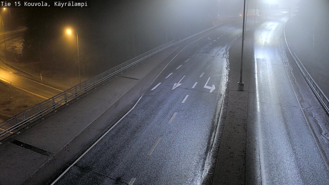 Kelikamerat Kuva Tie 15 Kouvola, Käyrälampi, Kouvola, Kymenlaakso