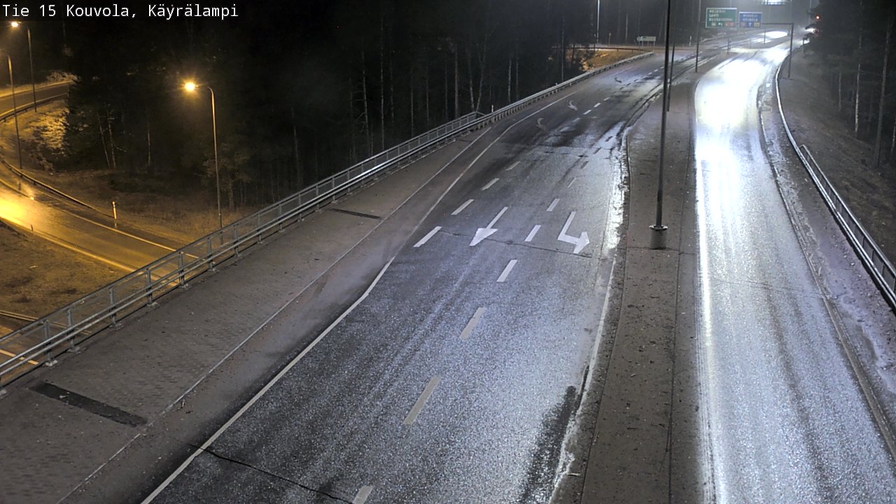 Kelikamerat Kuva Tie 15 Kouvola, Käyrälampi, Kouvola, Kymenlaakso