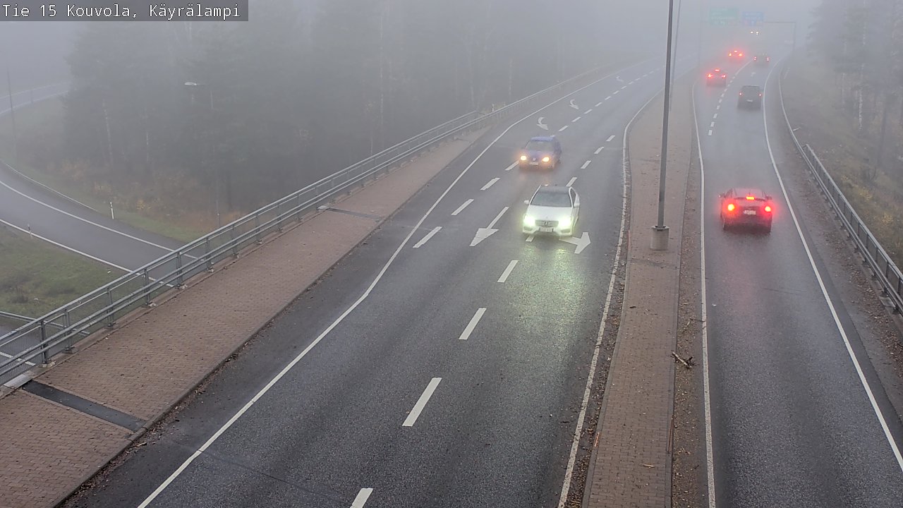 Kelikamerat Kuva Tie 15 Kouvola, Käyrälampi, Kouvola, Kymenlaakso