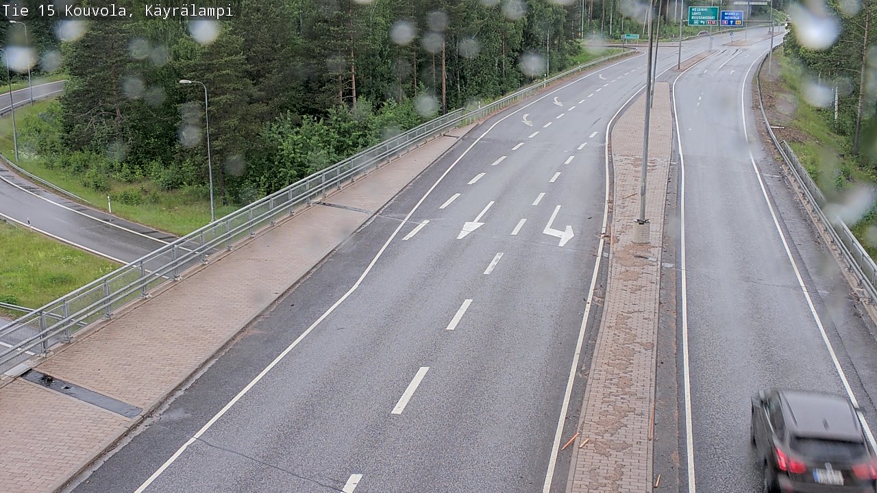 Kelikamerat Kuva Tie 15 Kouvola, Käyrälampi, Kouvola, Kymenlaakso