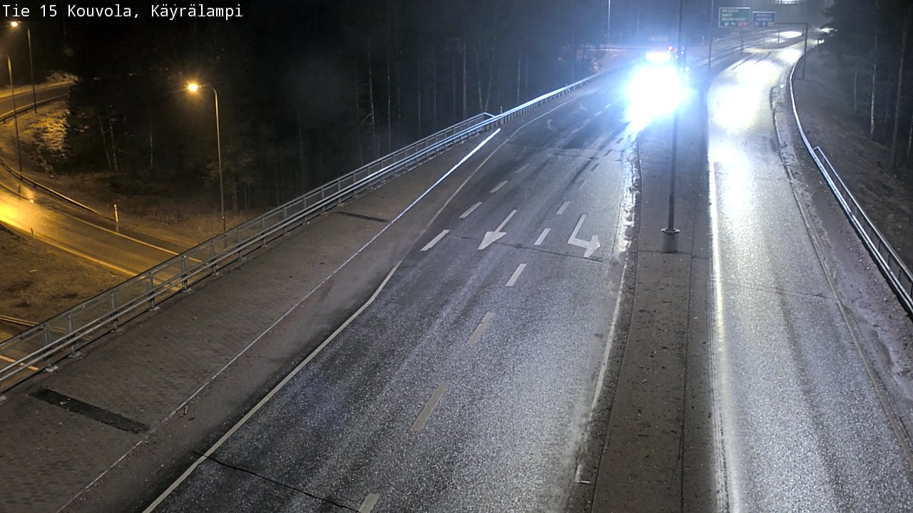 Kelikamerat Kuva Tie 15 Kouvola, Käyrälampi, Kouvola, Kymenlaakso