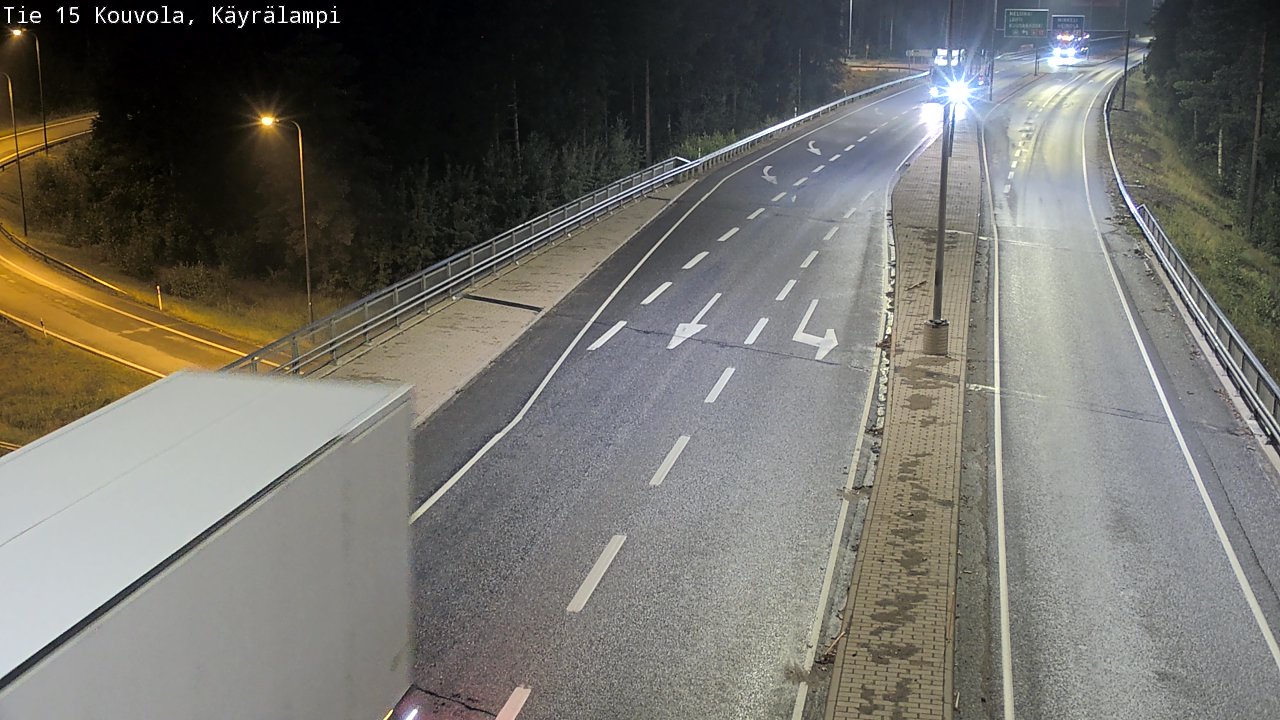 Kelikamerat Kuva Tie 15 Kouvola, Käyrälampi, Kouvola, Kymenlaakso