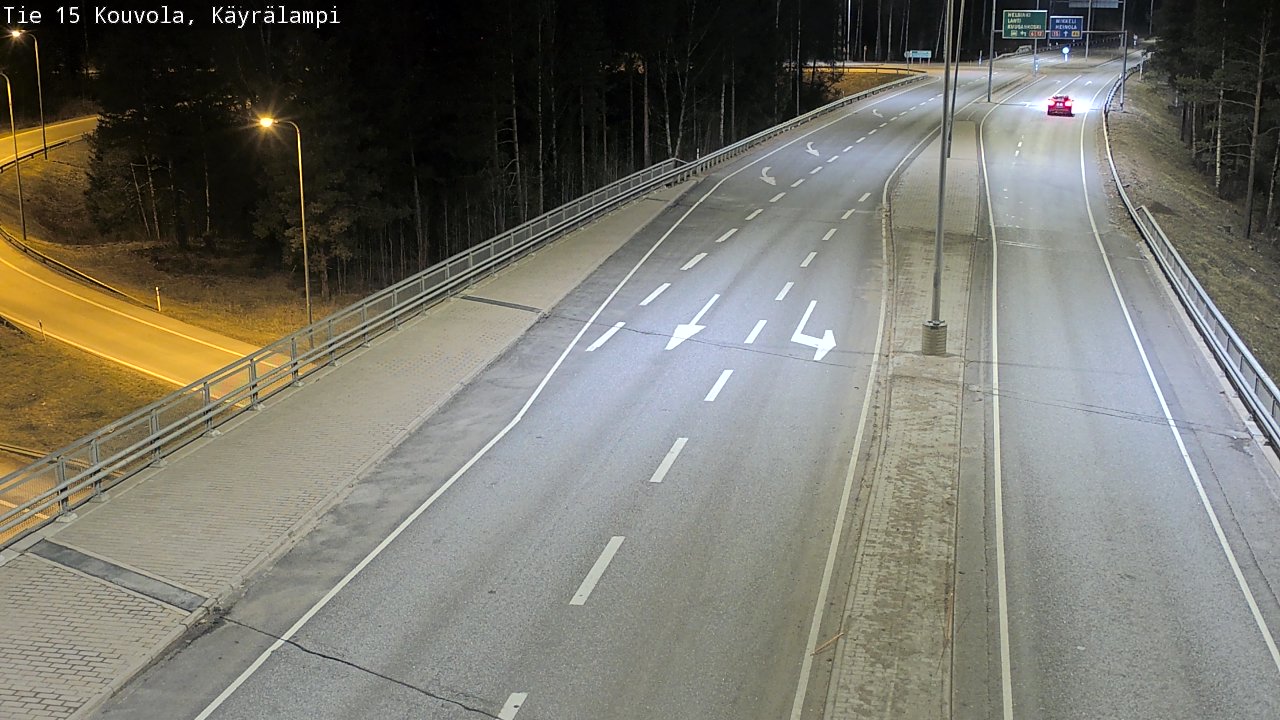Kelikamerat Kuva Tie 15 Kouvola, Käyrälampi, Kouvola, Kymenlaakso