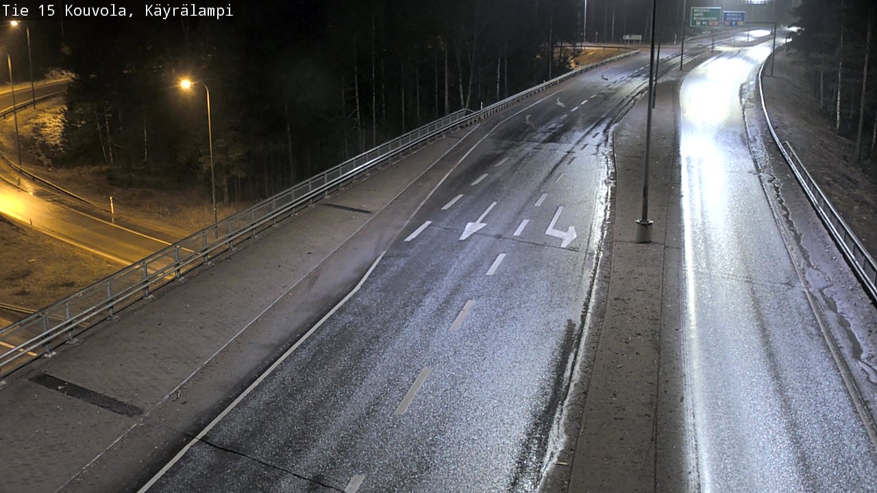 Kelikamerat Kuva Tie 15 Kouvola, Käyrälampi, Kouvola, Kymenlaakso