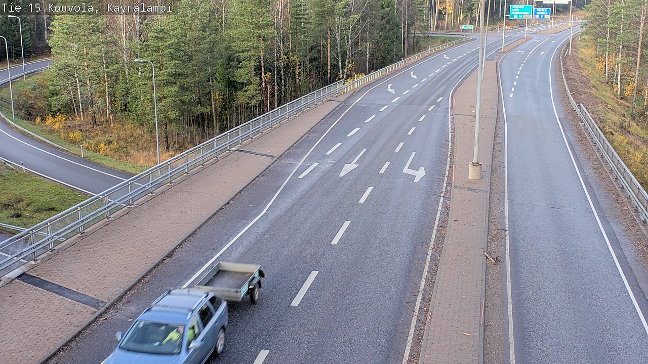 Kelikamerat Kuva Tie 15 Kouvola, Käyrälampi, Kouvola, Kymenlaakso