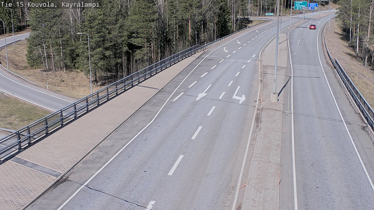 Kelikamerat Kuva Tie 15 Kouvola, Käyrälampi, Kouvola, Kymenlaakso